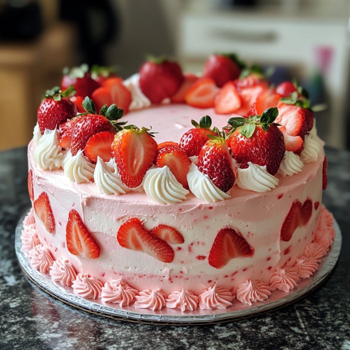 Strawberry Cake